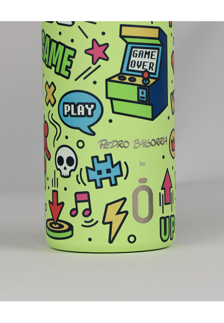 Termofľaša Mii 600 ml Retro Gamer Sharp Green