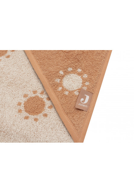 Osuška s kapucí froté 75x75 cm Jacquard Sun