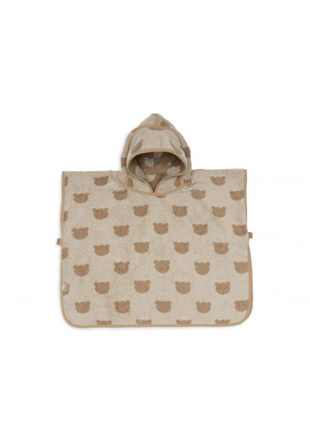 Osuška pončo froté Jacquard Teddy Bear