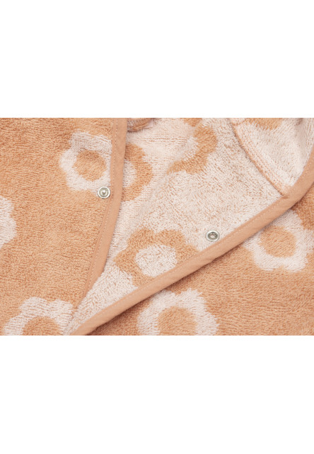 Župan froté 1-2 roky Jacquard Flower