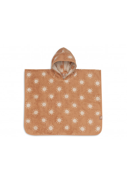 Osuška pončo froté Jacquard Sun
