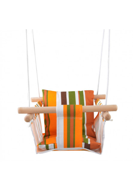 Detská textilná hojdačka 100% bavlna pruhovaná