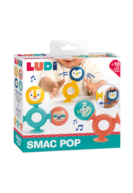 Hrkálky s prísavkou Smac Pop