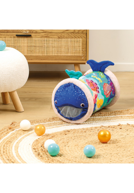 Nafukovací valec s aktivitami Veľryba