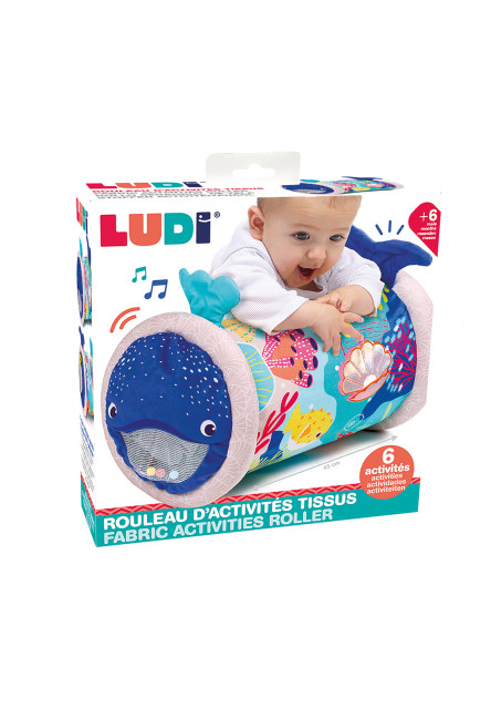 Nafukovací valec s aktivitami Veľryba