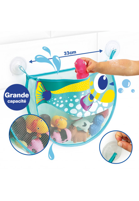 Kôš na hračky do kúpeľne Ryba