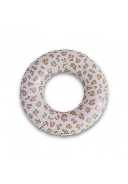 Nafukovacie koleso Beige Leopard 90 cm