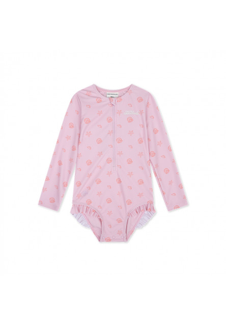 Plavky s dlhým rukávom s UPF 50+ Mermaid