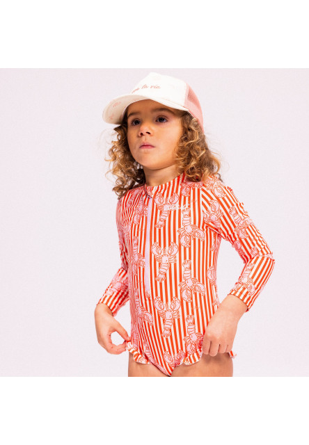 Plavky s dlhým rukávom s UPF 50+ Lobster Bay