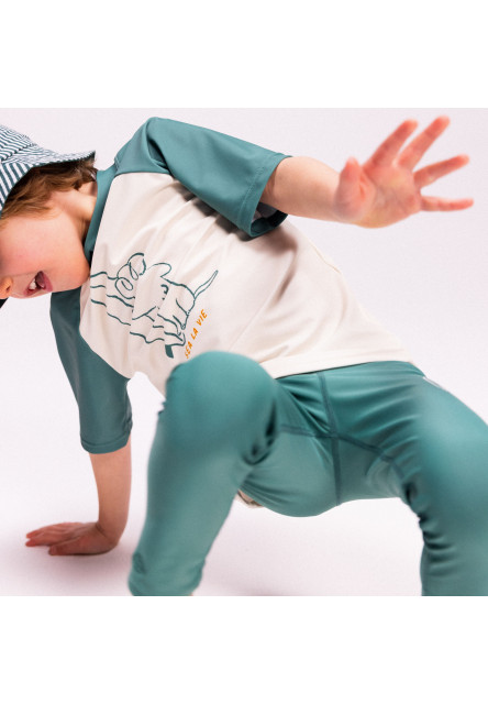 Chlapčenské plavkové legíny s UPF 50+ Surfer