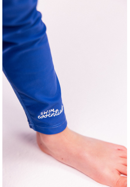 Chlapčenské plavkové legíny s UPF 50+ Blue