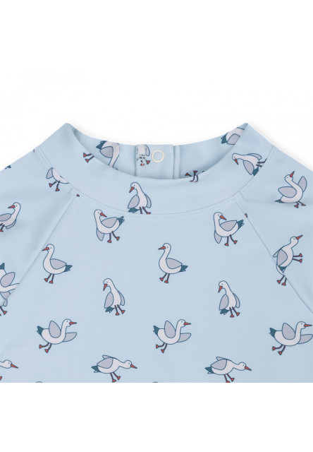 Kúpacie tričko s UPF 50+ Little Seagull Modré