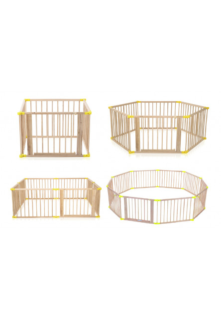 Detská drevená ohrádka XXL