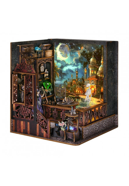 3D drevená skladačka Miniautúra domčeka Čarovná komnata