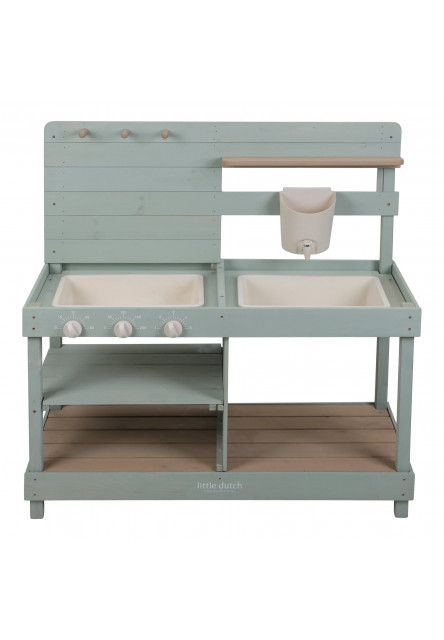 Kuchynka vonkajšia drevená