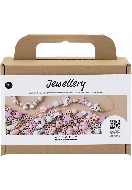 Kreatívna sada Šperky z korálikov pastelovej farby