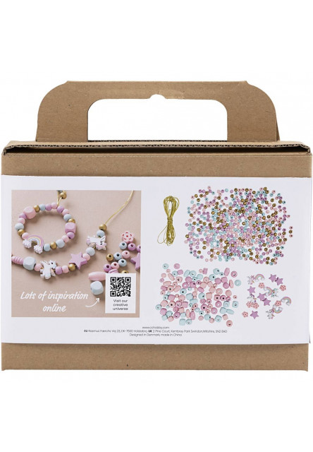 Kreatívna sada Šperky z korálikov pastelovej farby