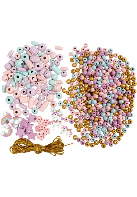 Kreatívna sada Šperky z korálikov pastelovej farby