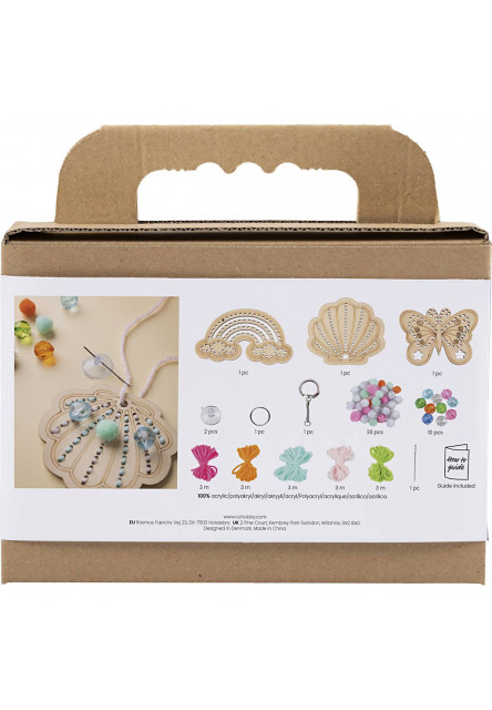 Kreatívna sada Vyšívanie drevených dekorácií