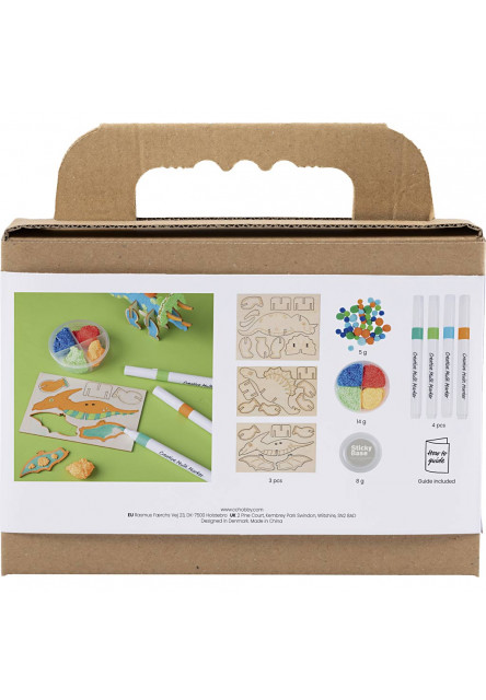 Kreatívna sada Dinosaury drevenie