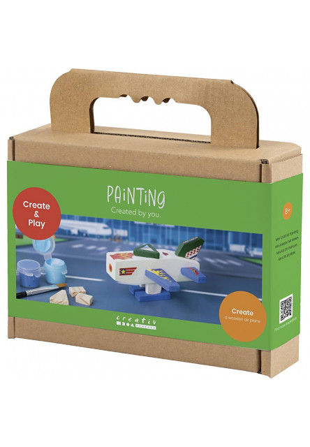 Kreatívna sada Lietadlo drevené