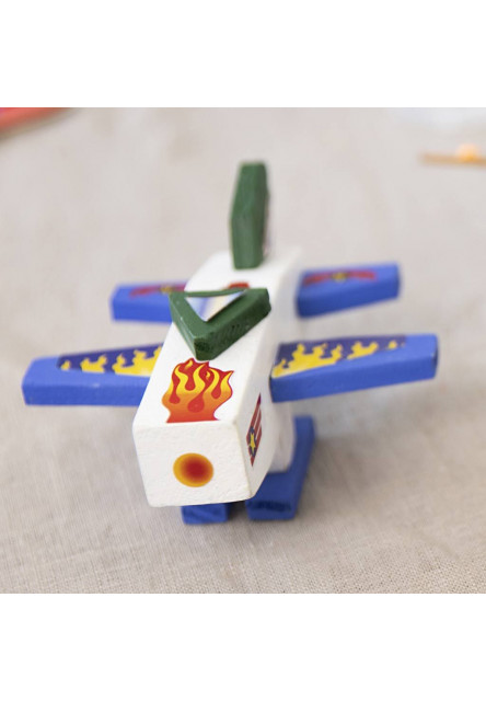 Kreatívna sada Lietadlo drevené