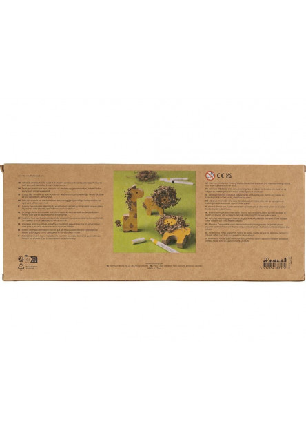 Kreatívna sada Safari zvieratá drevené