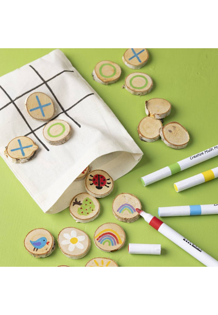 Kreatívna sada Pexeso a piškvorky drevené