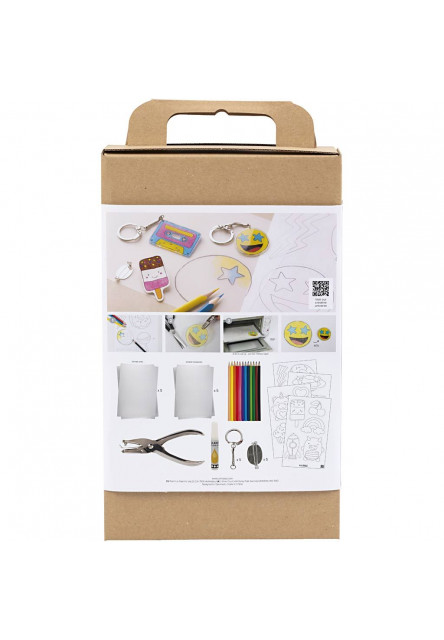 Kreatívna sada Prívesky zo zmršťovacej fólie