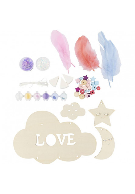 Kreatívna sada Závesná dekorácia Love