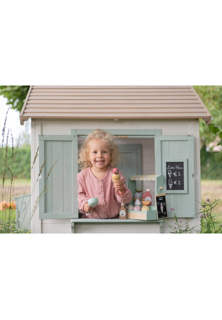 Záhradný domček drevený