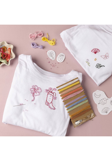 Kreatívna sada Vyšívanie na tričko