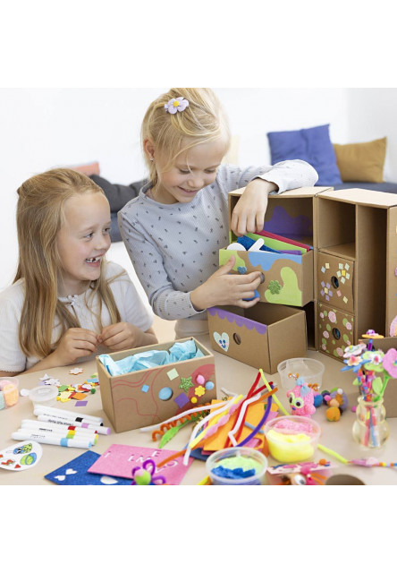 Kreatívna sada Maxi box so zásuvkami Dekorovanie