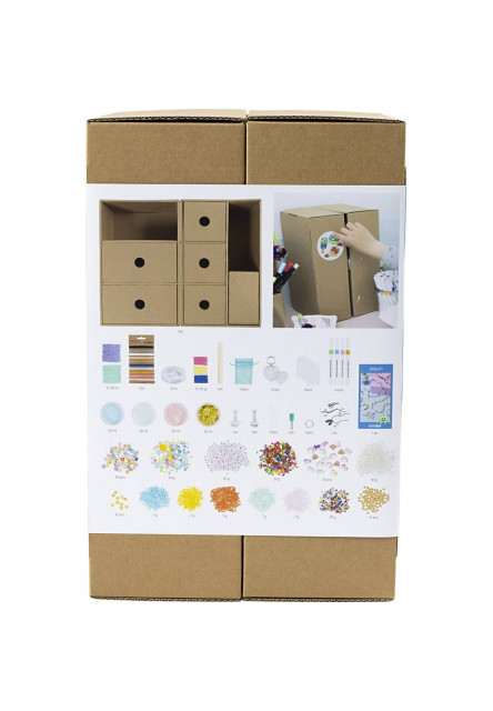 Kreatívna sada Maxi box so zásuvkami Šperky