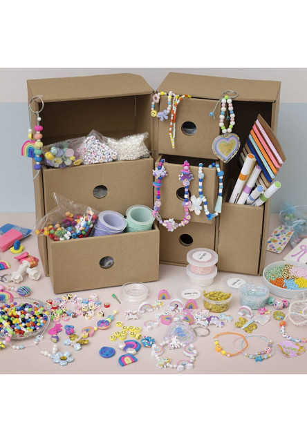 Kreatívna sada Maxi box so zásuvkami Šperky