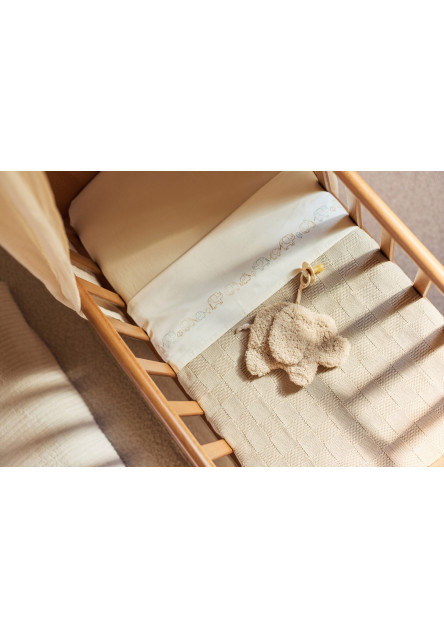 Deka 75x100cm Box Knit Warm Sand