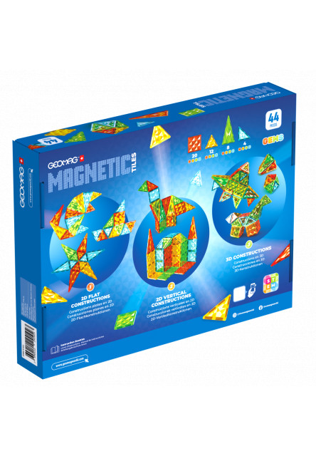 Magnetic Tiles 44 dílků