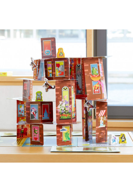 Spoločenská hra pre deti Rhino Hero Super Battle 5+