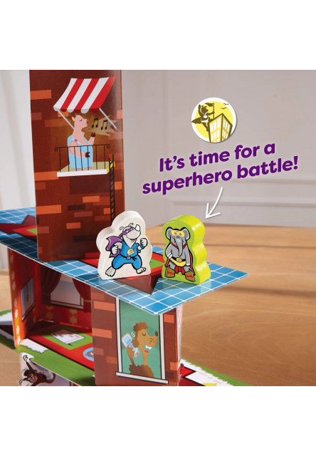 Spoločenská hra pre deti Rhino Hero Super Battle 5+