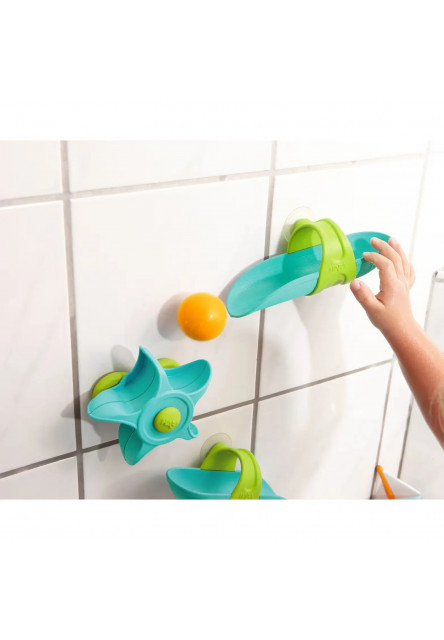 Guličková dráha do vane - vodný mlyn