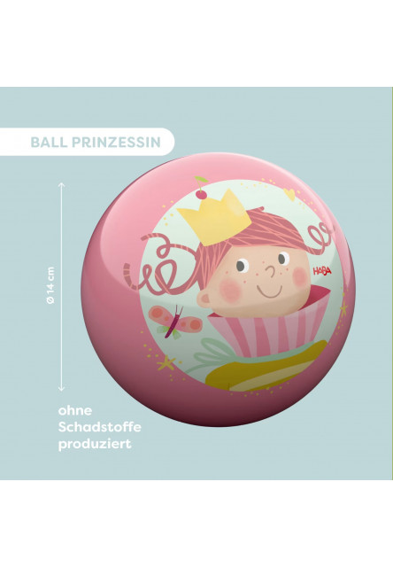 Detská lopta na hranie Princezná 22 cm