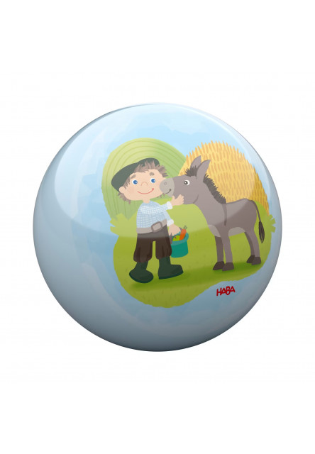 Detská lopta na hranie Farma 14 cm