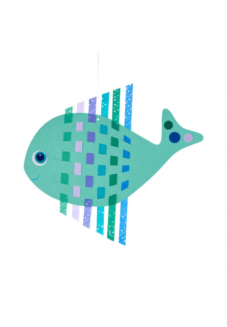 Kreatívna sada Prepletanie papiera Morské zvieratká