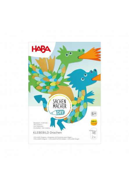 Kreatívna sada Koláž s drakmi