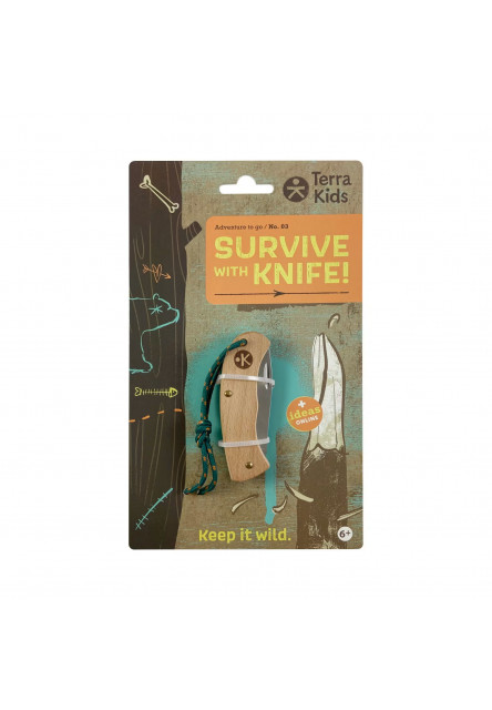 Terra Kids Adventure Nožík na prežitie v prírode