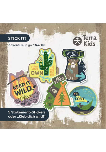 Terra Kids Adventure Motivačné samolepky