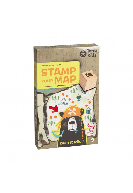 Terra Kids Adventure Hľadaj poklad podľa mapy a zbieraj pečiatky