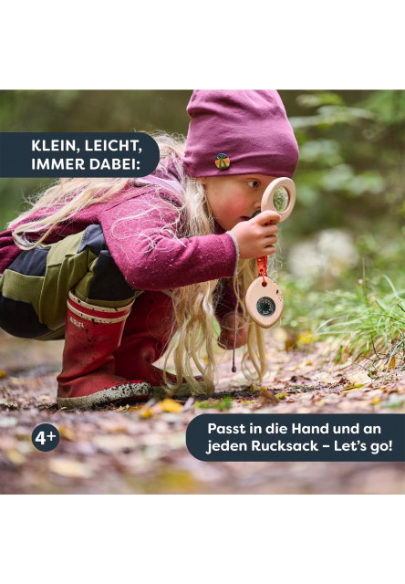 Terra Kids Adventure Kompaktné trio so skobou - kompas, lupa, teplomer