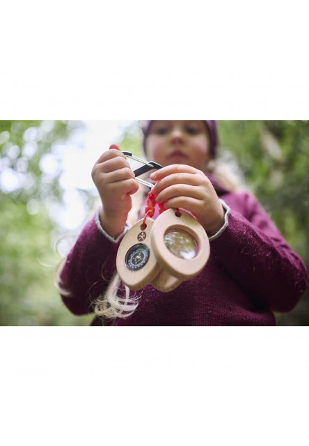 Terra Kids Adventure Kompaktné trio so skobou - kompas, lupa, teplomer