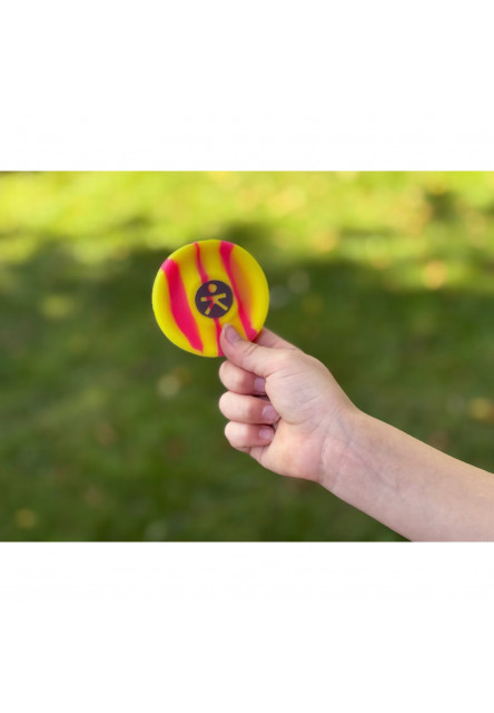 Terra Kids Adventure Chyť ma! silikónové disky 2 ks ružový